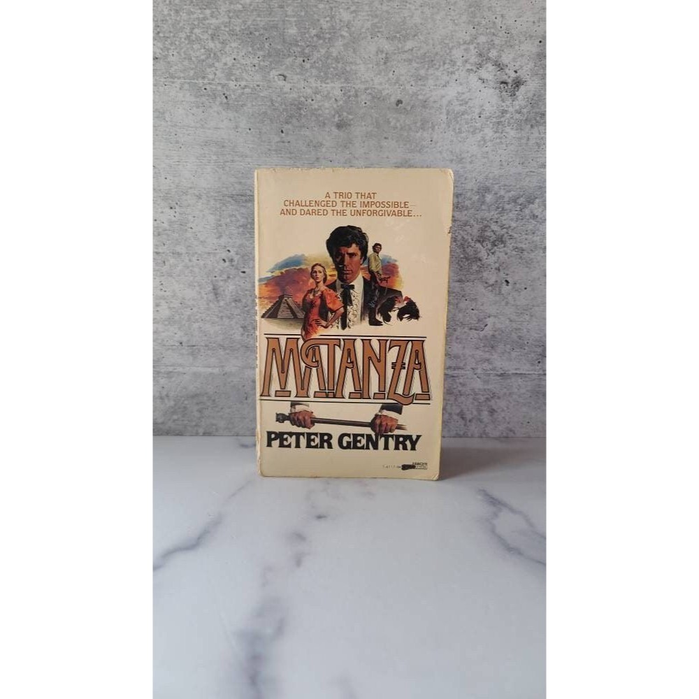 Matanza by Peter Gentry, 1979 Edition, Vintage Book